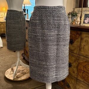 Vintage Neiman Marcus Exclusive Tweed Pencil Skirt Size 6 Made in USA